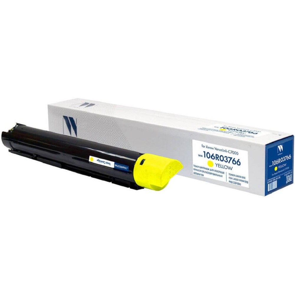 Тонер-картридж NVP совместимый NV-106R03766 Yellow для Xerox VersaLink-C7000 (10100k)