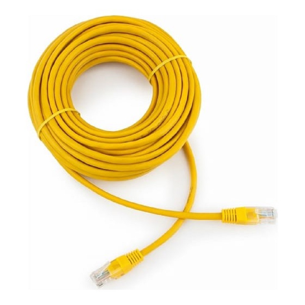 Cablexpert PP12-10M/Y Патч-корд UTP кат.5e, 10м, литой, многожильный (жёлтый)