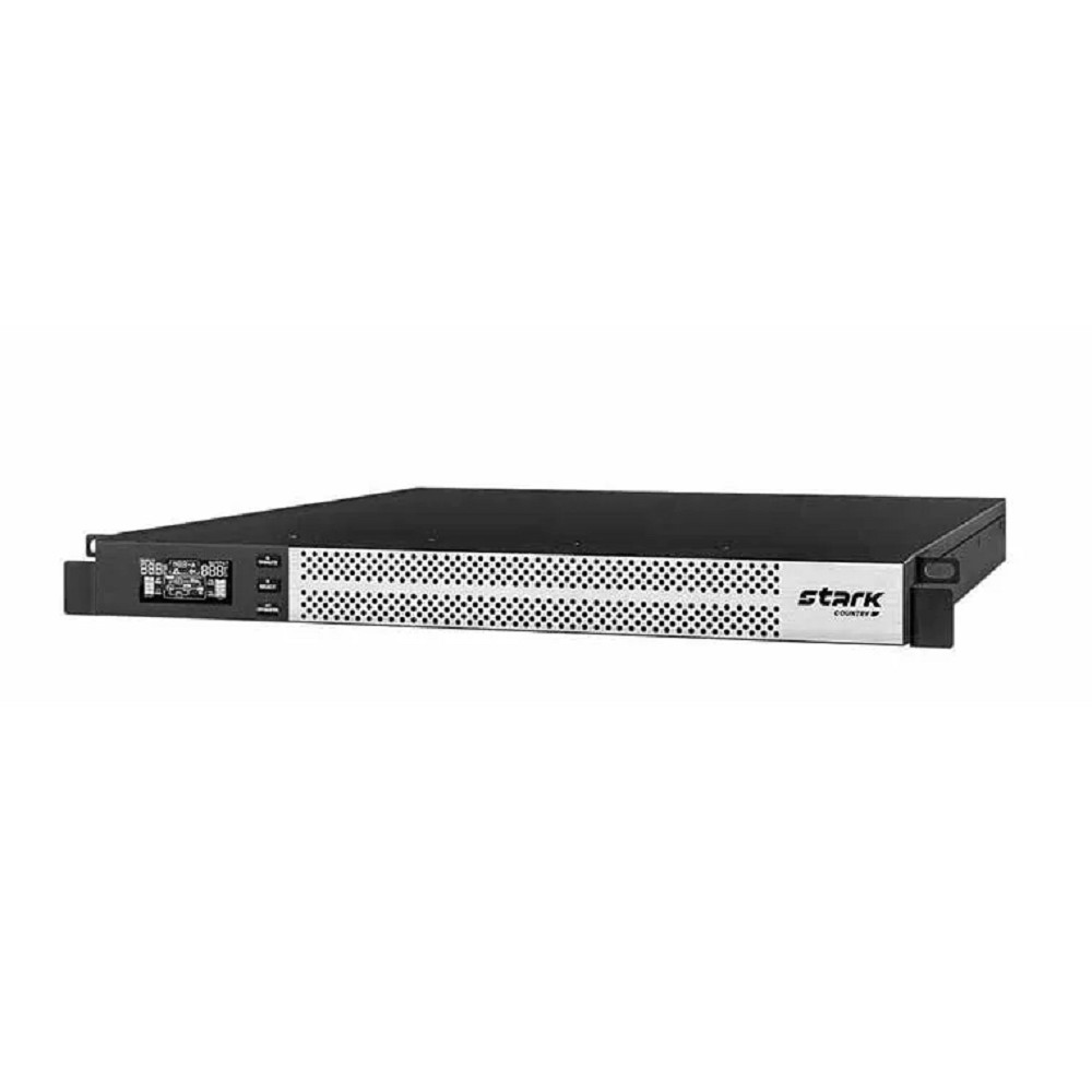 ИБП STARK SC 6000 ONLINE RM 1U 6000ВА/5400Вт БЕЗ АКБ {Online, Rack/Tower, 110-300В, клеммы, Smart-slot, USB, RS232, БЕЗ АКБ - внешние батареи 16 шт от 5Ач до 120 Ач}