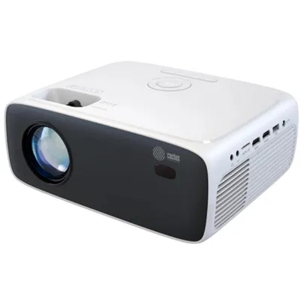 Cactus CS-PRM.07WT Проектор {Full HD LCD 3200Lm LS 320Lm ANSI 1500:1 (30000час) 1xUSB typeA 3xHDMI} (CS-PRM.07WT.WUXGA)