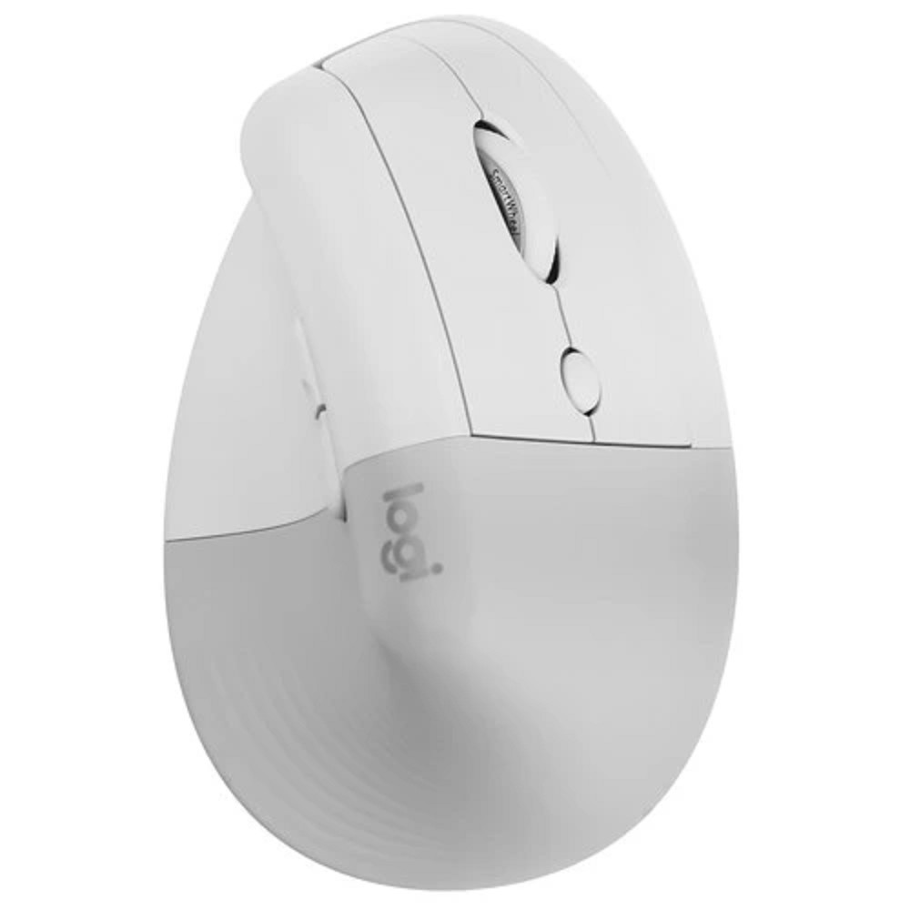 Мышь/ LOGITECH Lift Bluetooth Vertical Ergonomic Mouse - OFF-WHITE/PALE GREY