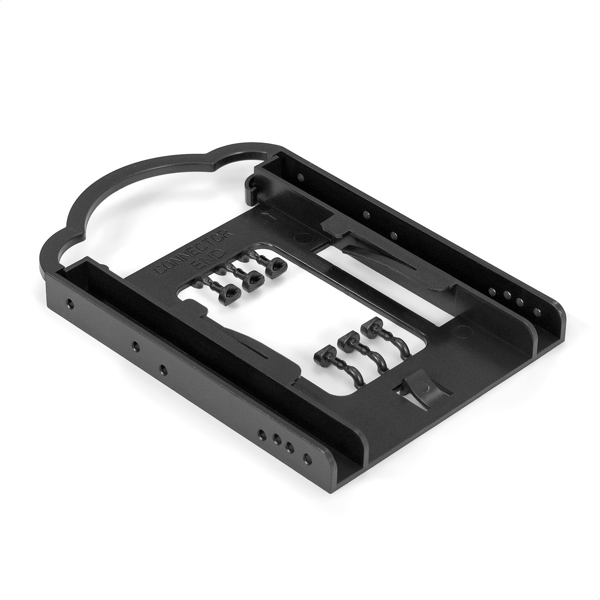 Exegate EX300443RUS Салазки (переходник) ExeGate HD-2T3P-NF125 для безвинтового крепления HDD/SSD 2.5" в отсек 3.5" пластиковые