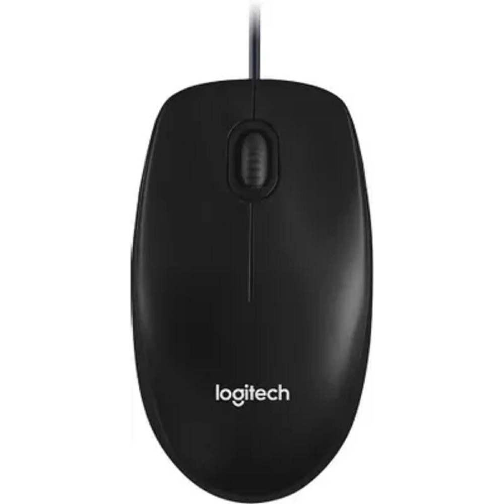 Повреждение упаковки 910-006652/910-005006/910-005003/910-006765 Мышь Logitech M100(M100r) Dark Ret {темно-серая/черная, оптическая, 1000dpi, USB, 1.8м}