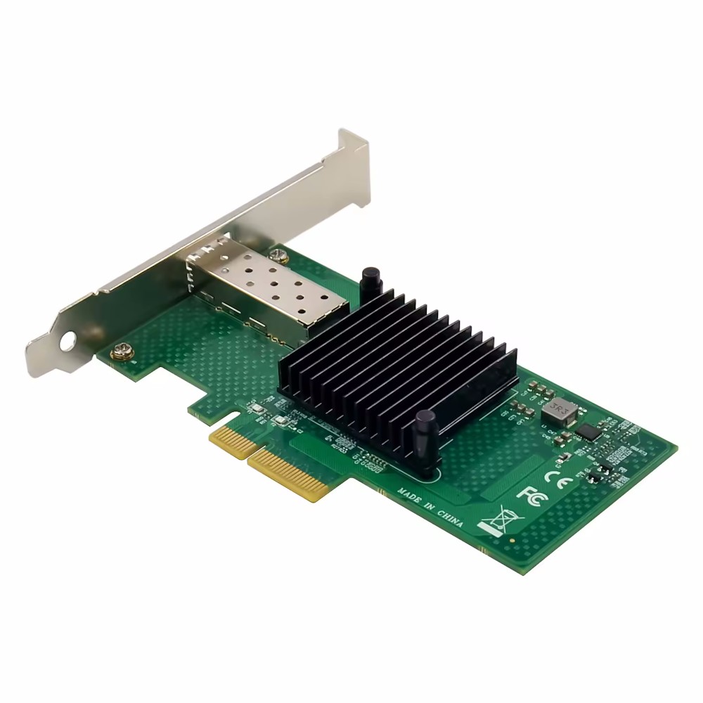 ORIENT XWT-INT520PE4 SFP, Сетевая карта PCI-Ex4 v2.0 1xSFP+ 10GbE Server NIC, Intel 82599EN chipset, 10/1 Гбит/с, 2 планки крепления в комплекте