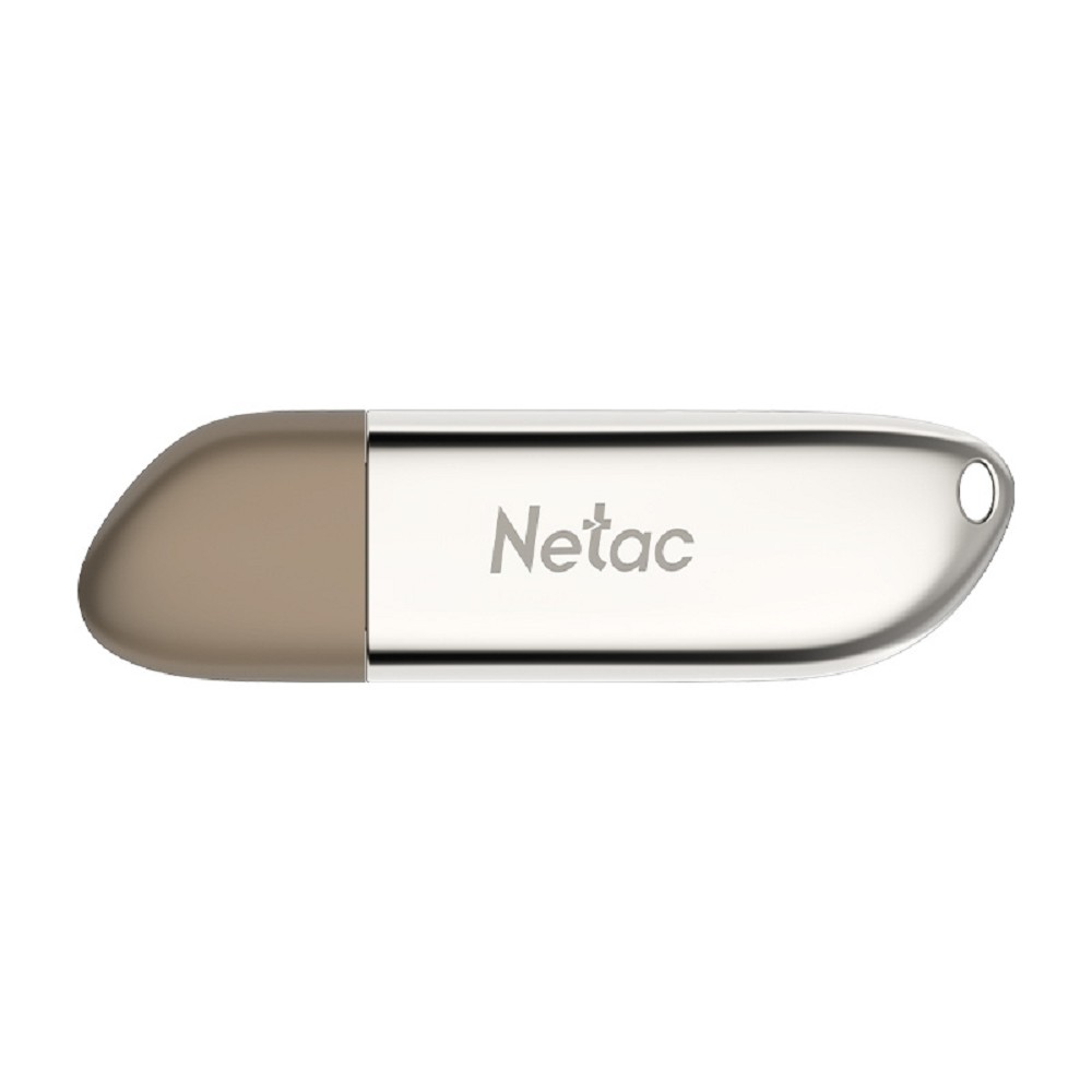 Netac USB Drive 8GB U352 <NT03U352N-008G-20PN>, USB2.0, с колпачком, металлическая