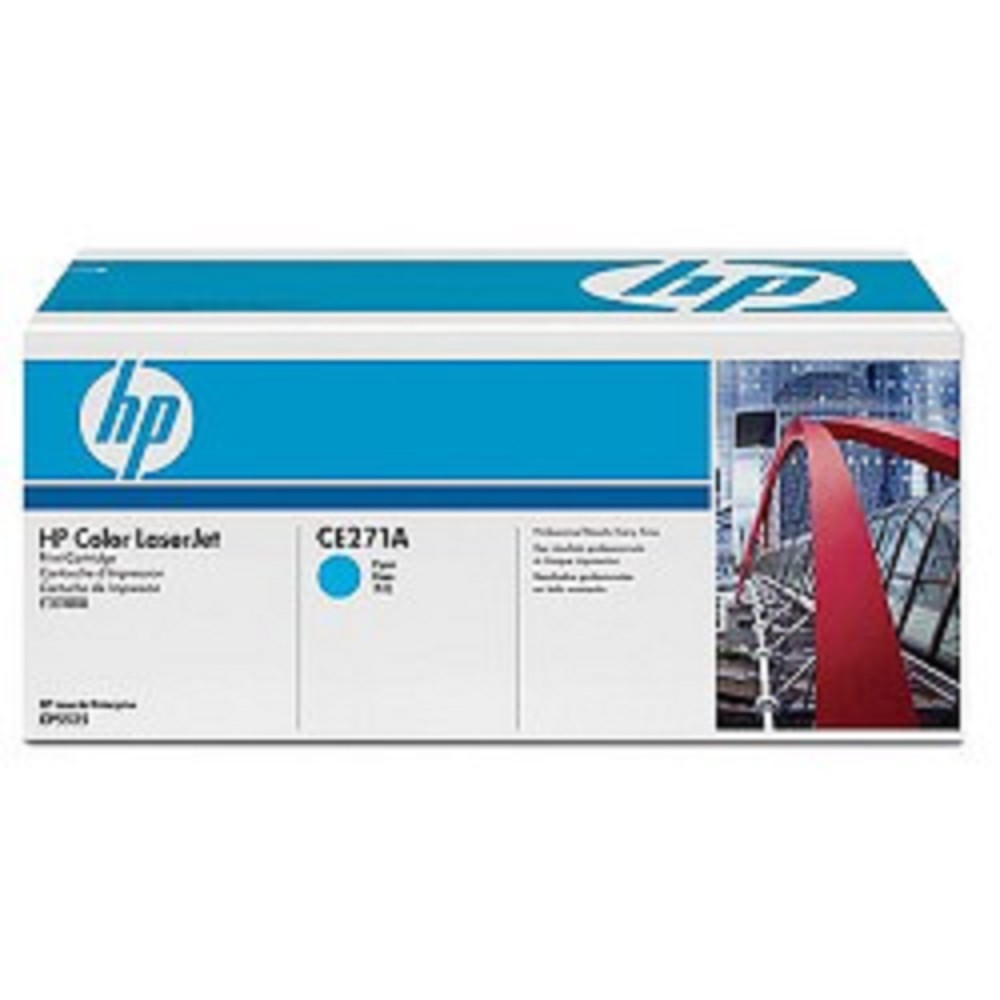 HP CE271A Картридж ,Cyan{CLJ CP5520/5525, Cyan, (15000стр.)}