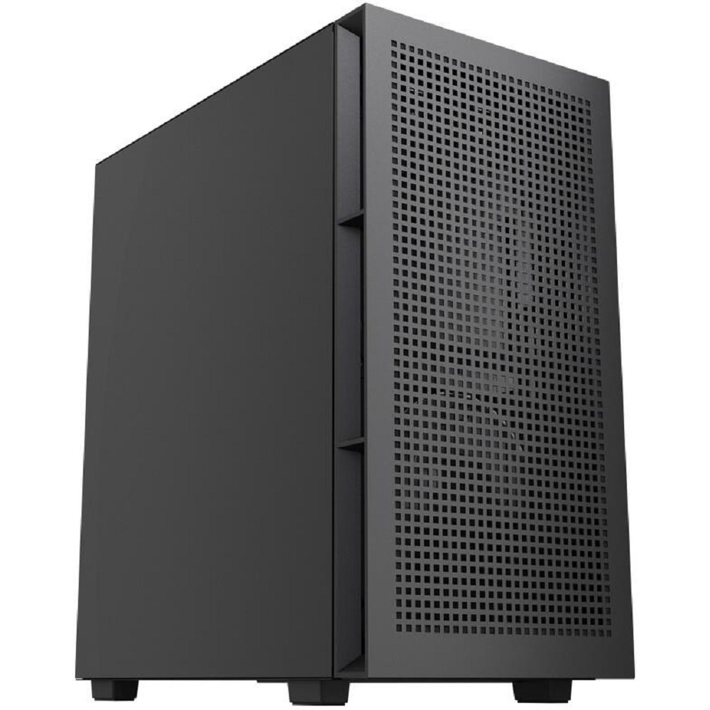 Powercase Корпус Mistral SM01 SI, Non Window, 2x120mm PWM fans, чёрный, mATX  (CMMSM01-F2)