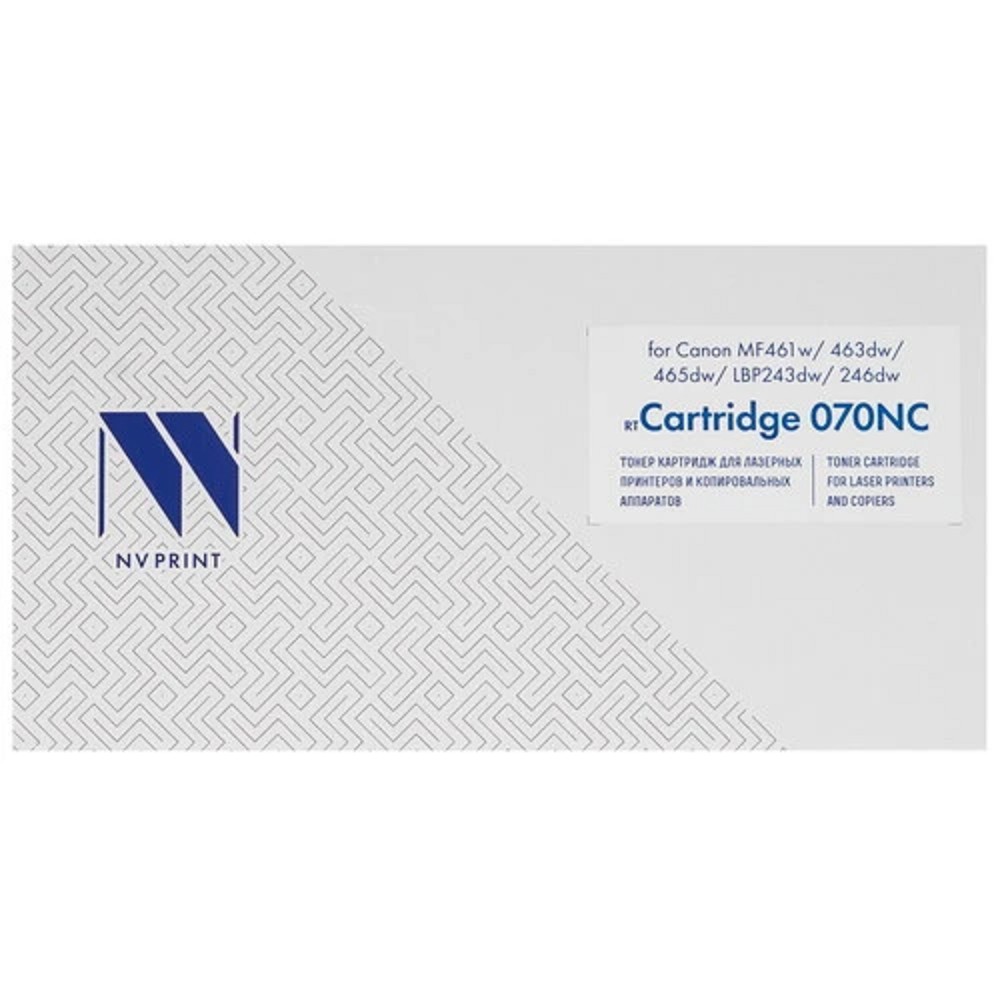 Картридж NVP совместимый NV-070 (БЕЗ ЧИПА) для Canon MF461w/463dw/465dw/LBP243dw/246dw (3000k)