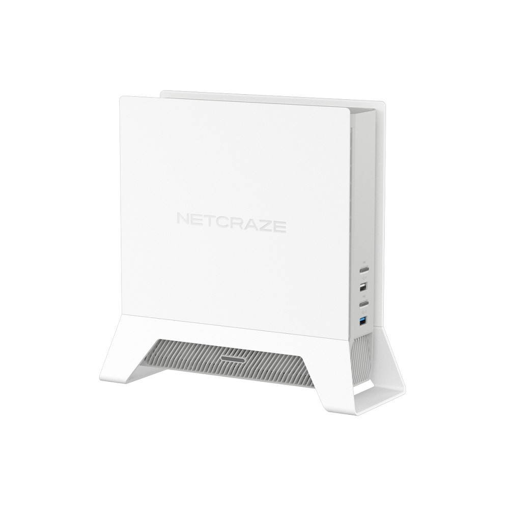 Netcraze Titan SE (NC-4210) Мультигигабитный интернет-центр Wi-Fi 7 BE7200, управляемым коммутатором 2x2,5 Гбит/с, 3х1 Гбит/с, DSL, USB 3.2 и 2.0, (M.2 NVMe)