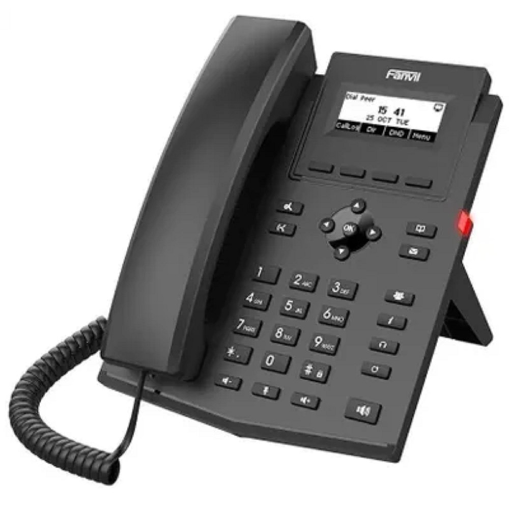 Fanvil X301W  c б/п черный SIP телефон