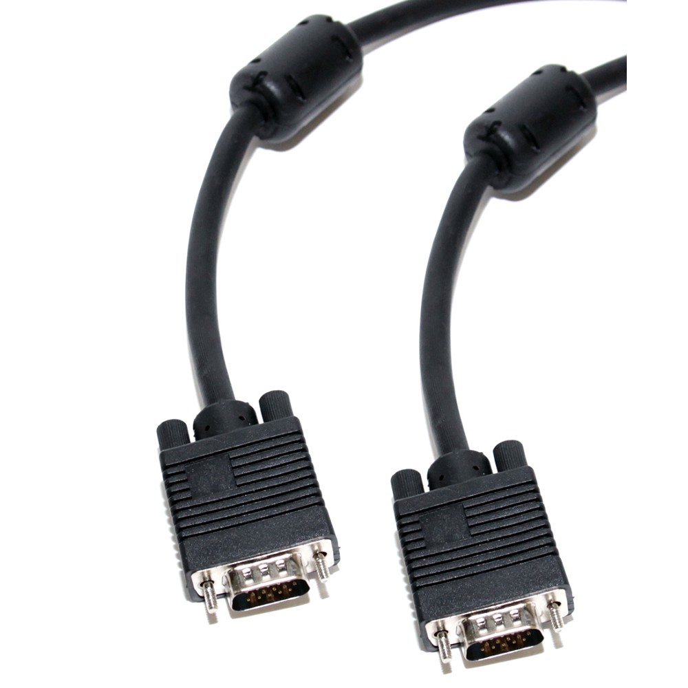 5bites APC-133-100 Кабель  VGA сигнальный HD15M/HD15M, ферр.кольца, 10м.