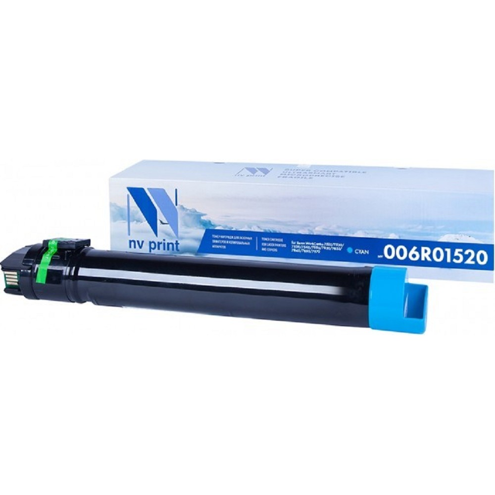 NV Print 006R01520 Картридж для WorkCentre 7525/7530/7535/7545/7556/7830/7835/7845/7855/7970 (15000k), Cyan