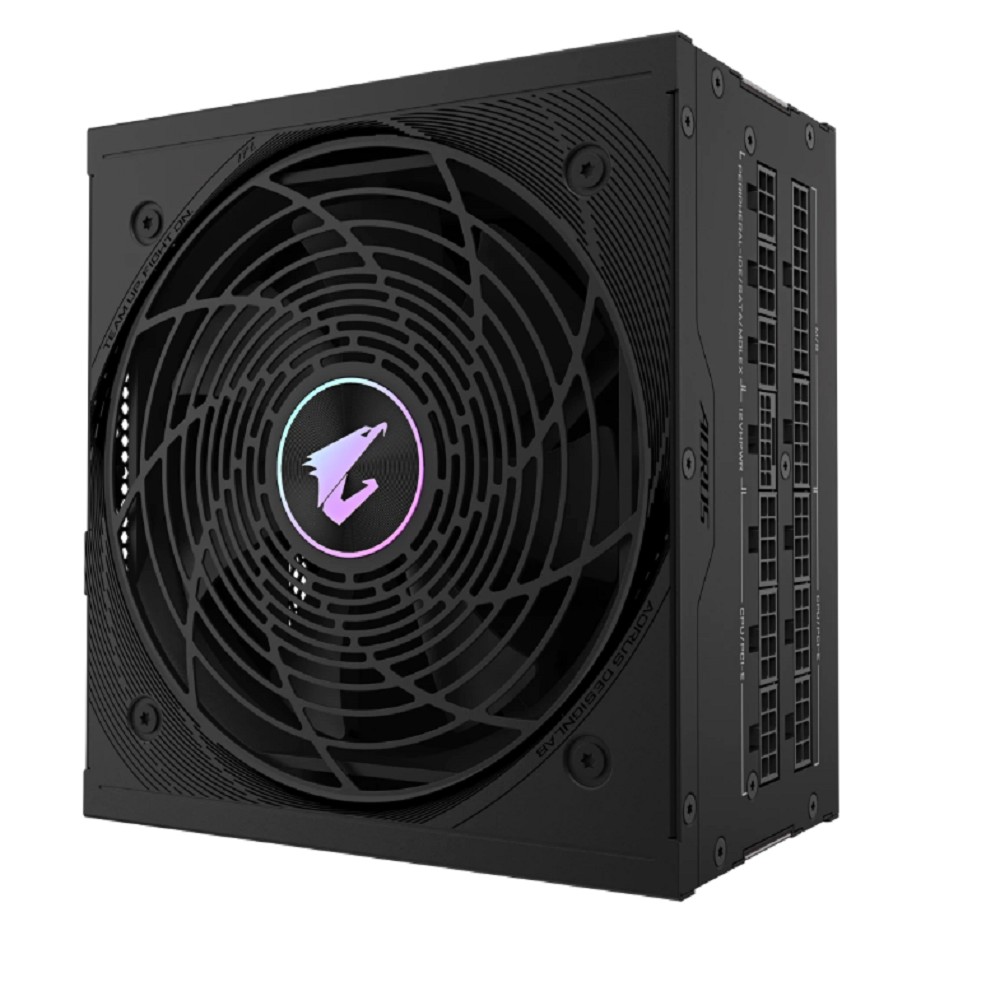 Блок питания ПК Gigabyte AE1000PM PG5 1000W, 80Plus, Platinum, Полностью модульный, PCIe Gen 5.1, ATX 3.0 compatible