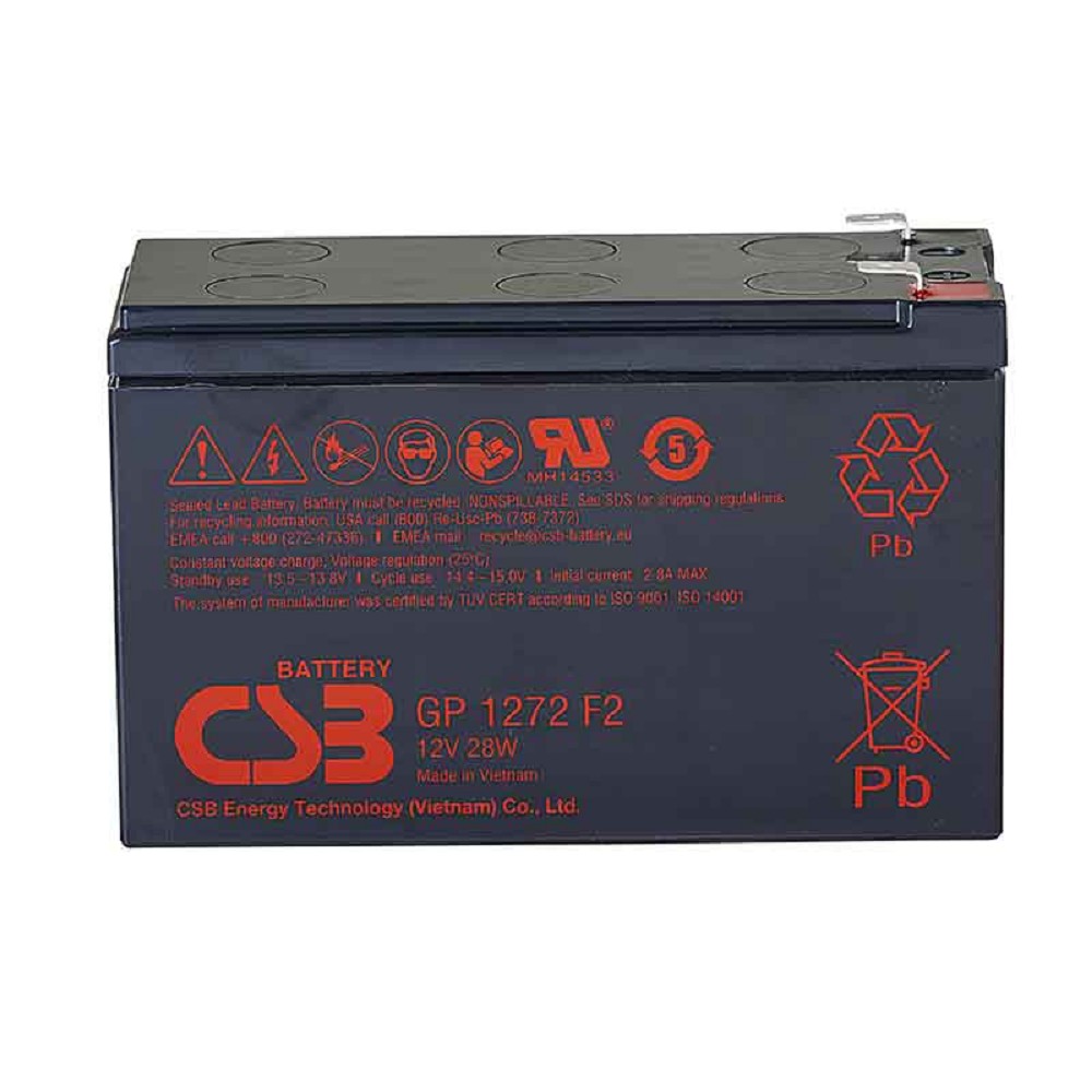 CSB Батарея GP1272 (12V 7Ah F1)