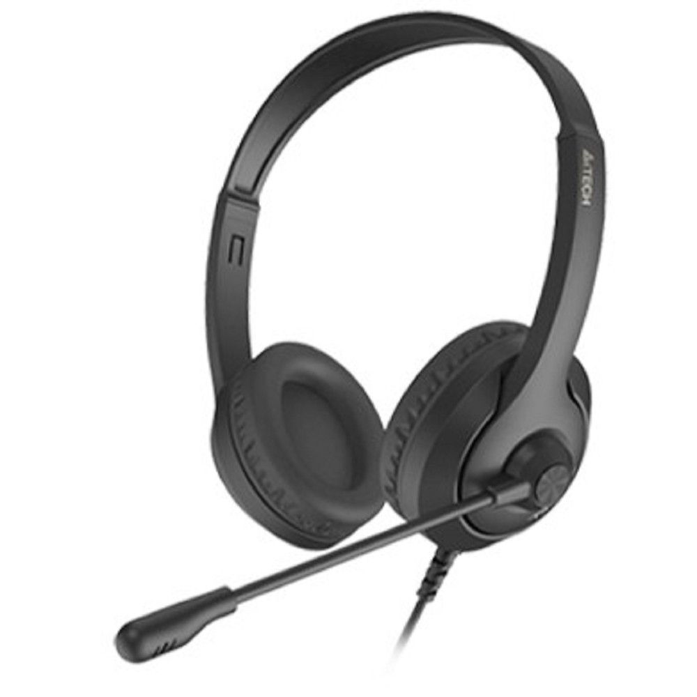 Повреждение упаковки A4Tech Fstyler FH100i черный 1.8м накладные (FH100I (STONE BLACK))
