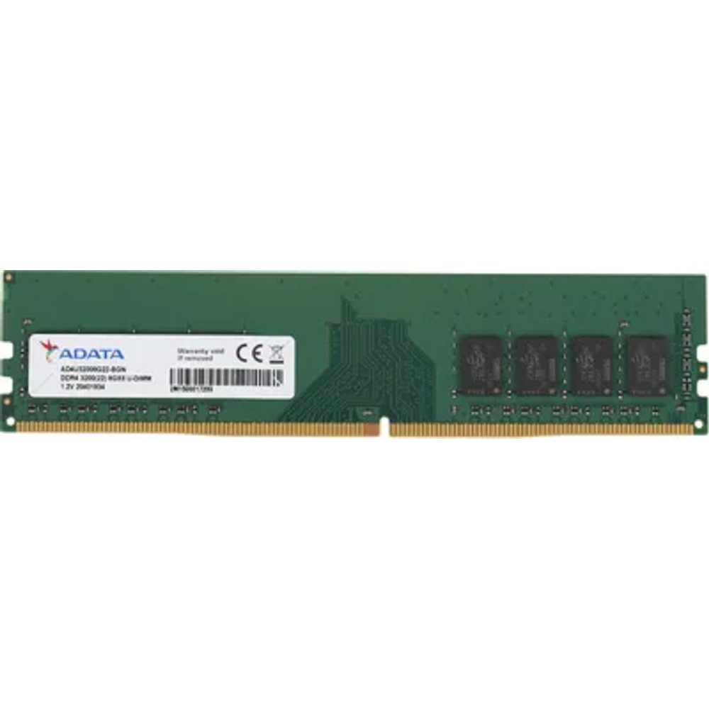 A-Data DDR4 8Gb AD4U32008G22-BGN OEM PC4-25600 CL22 DIMM 288-pin 3200MHz single rank