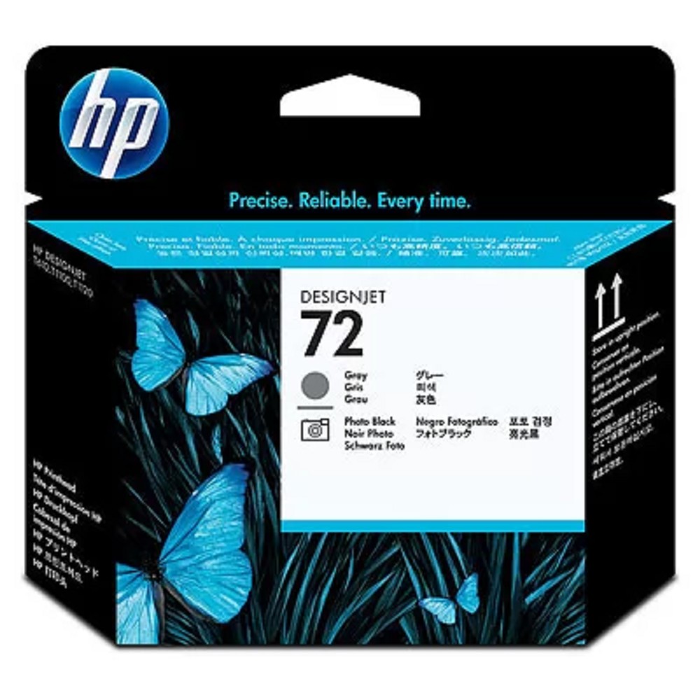 HP C9380A Печатающая головка №72, Grey {DJ T610/T620/T770/T1100/T1120/T1200, Grey}