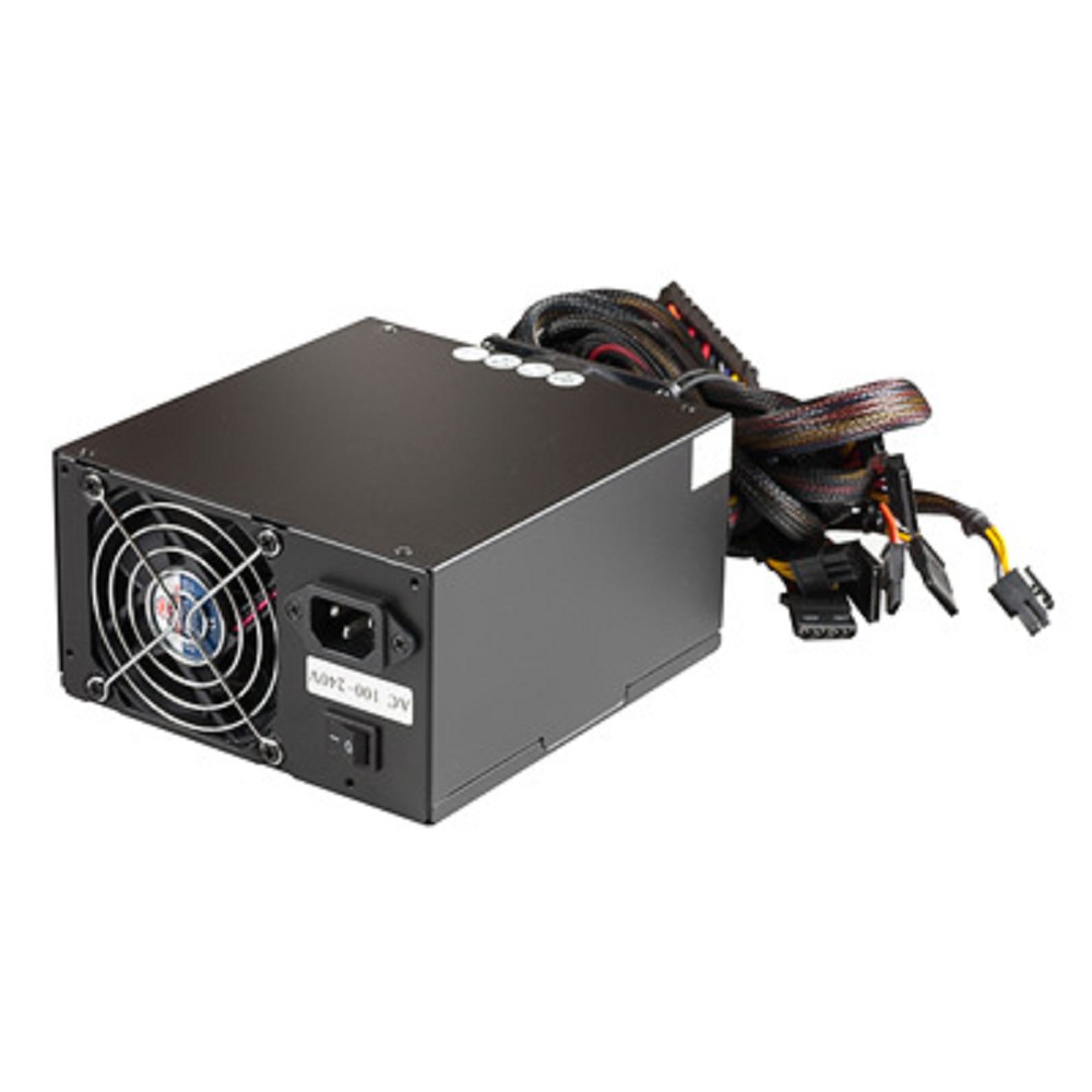 Exegate EX174460RUS Блок питания 700W Exegate <RM-700ADS> APFC OEM,2 х 8 cm fan, 20+4pin/(4+4)pin+(4+4)pin , 2xPCI-E , 9xSATA ((Server) PRO) [252873]