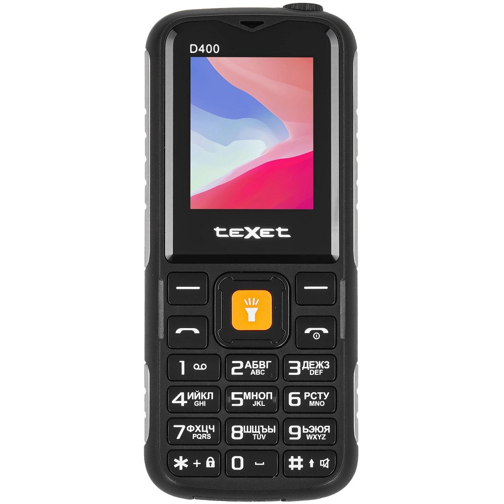Повреждение упаковки TEXET TM-D400 черный
