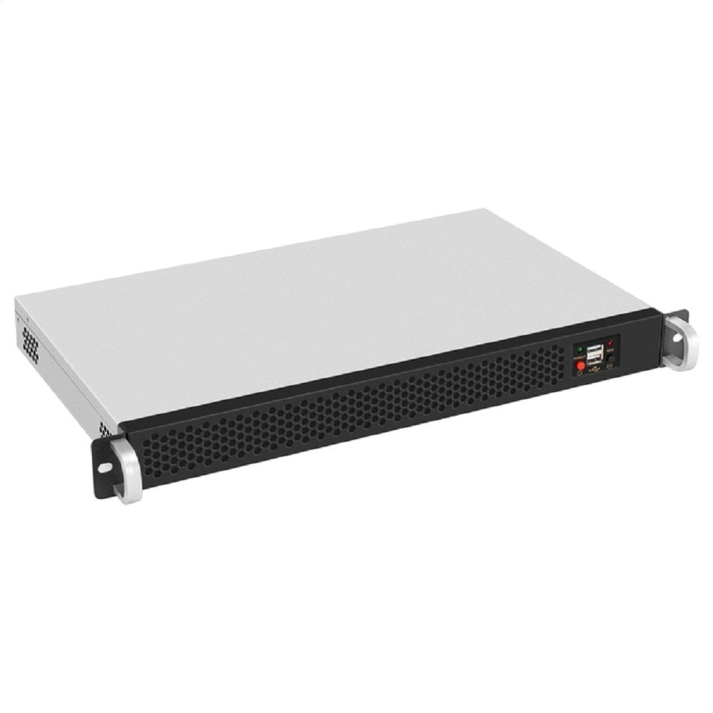 Exegate EX297121RUS Серверный корпус ExeGate Pro 1U255-01 <RM 19", высота 1U, глубина 250, БП 1U-F450AS, USB>