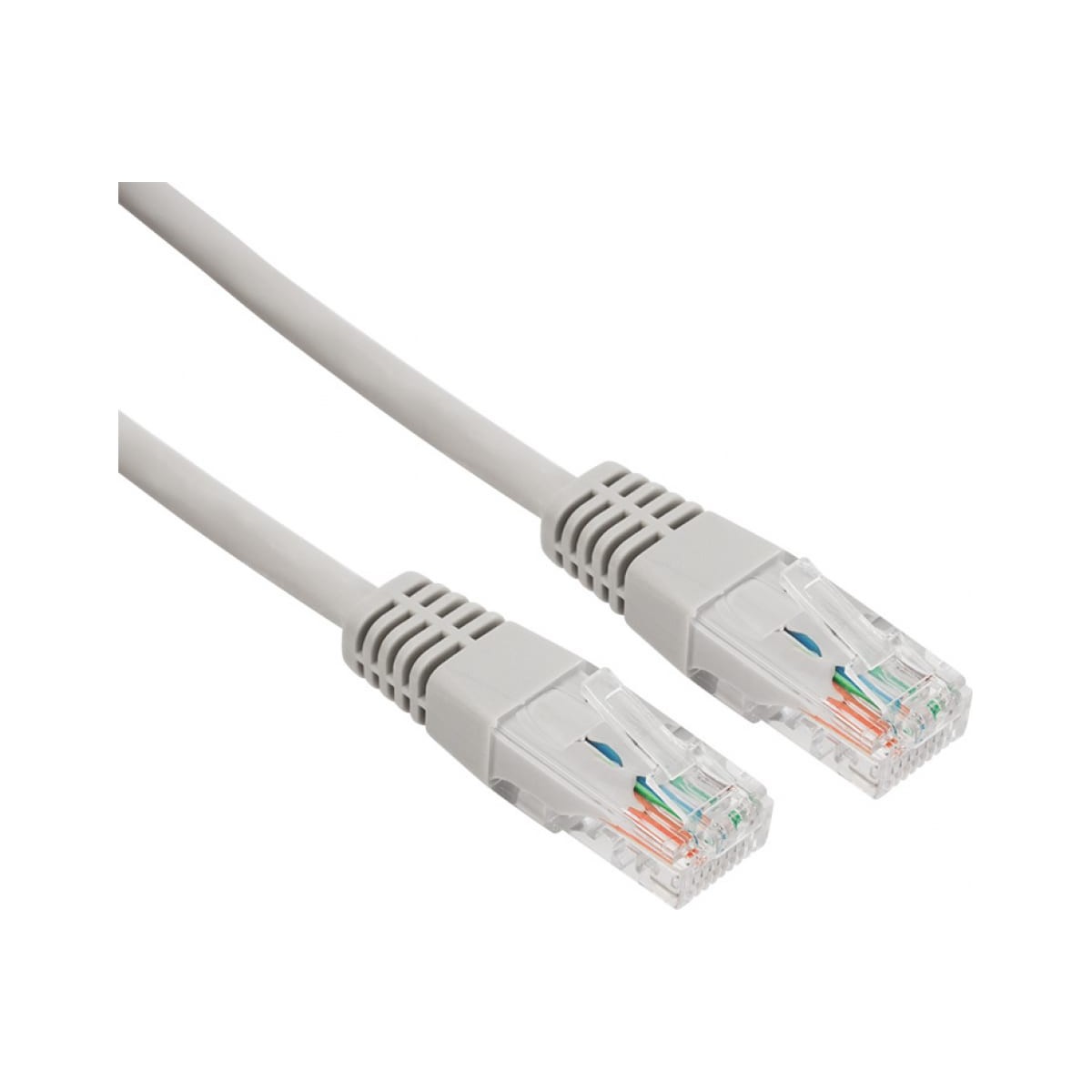 Rexant (18-8007) Шнур коммутационный, патч-корд U/UTP RJ45-RJ45, CAT 5e, LSZH серый, 5м