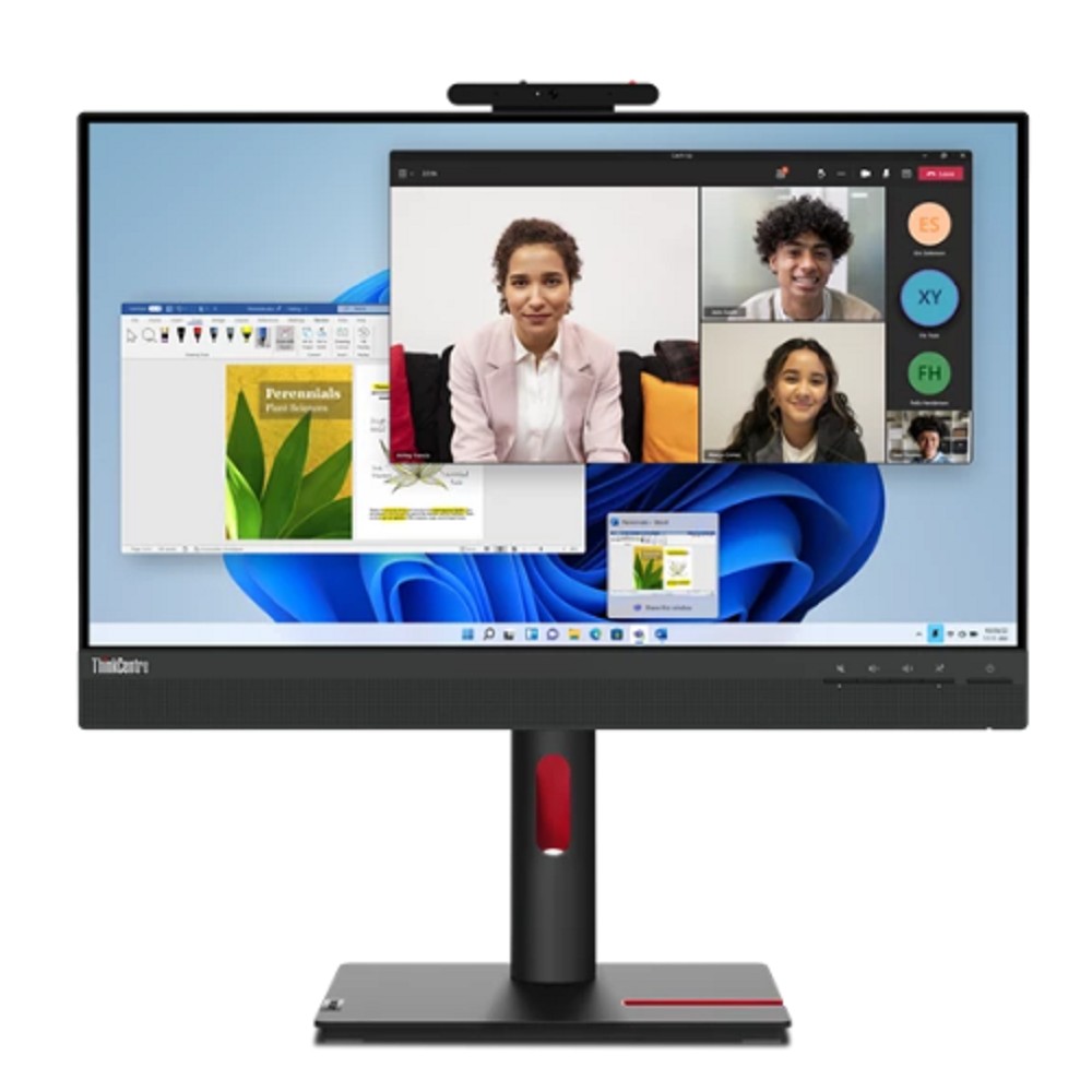 LCD Lenovo 23.8" TiO 24 G5 {IPS 1920x1080 60Hz 4ms 250cd HDMI1.4 DisplayPort1.2 USB3.2 WebCam 2x3W}[12NAGAT1UK/12NAGAT1WW/12NAGCR1CS]