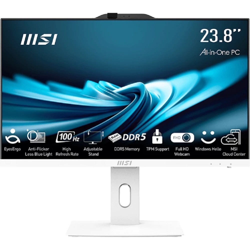 Повреждение упаковки MSI Pro AP242P 14M [9S6-AE0622-826] White  23.8" {FHD i5 14400(2.5Ghz)/16384Mb/512SSDGb/DOS}
