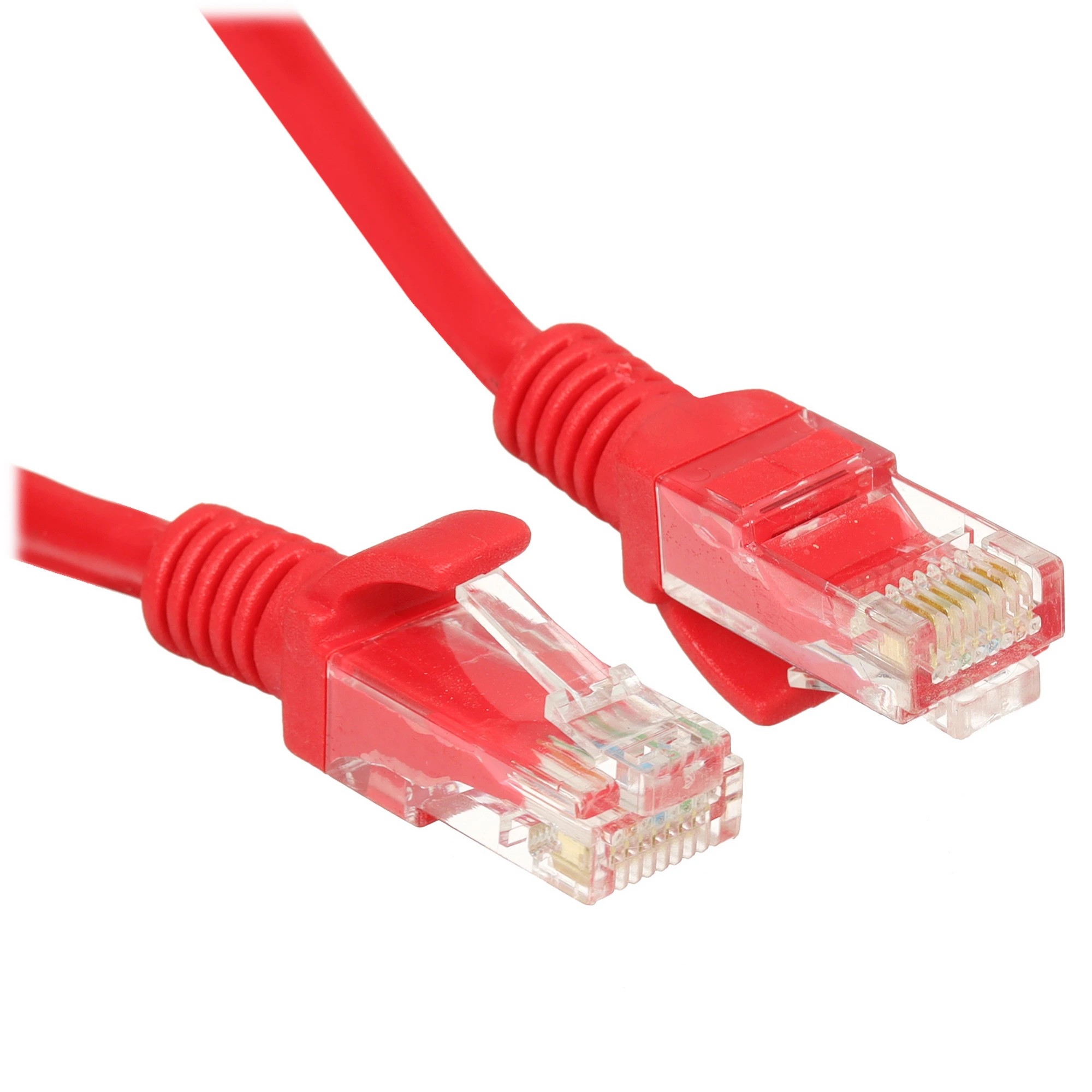 Cablexpert Патч-корд UTP PP12-2M/R кат.5, 2м, литой, многожильный (красный)