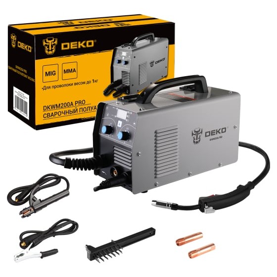 Сварочный полуавтомат Deko DKWM200A PRO 051-4686