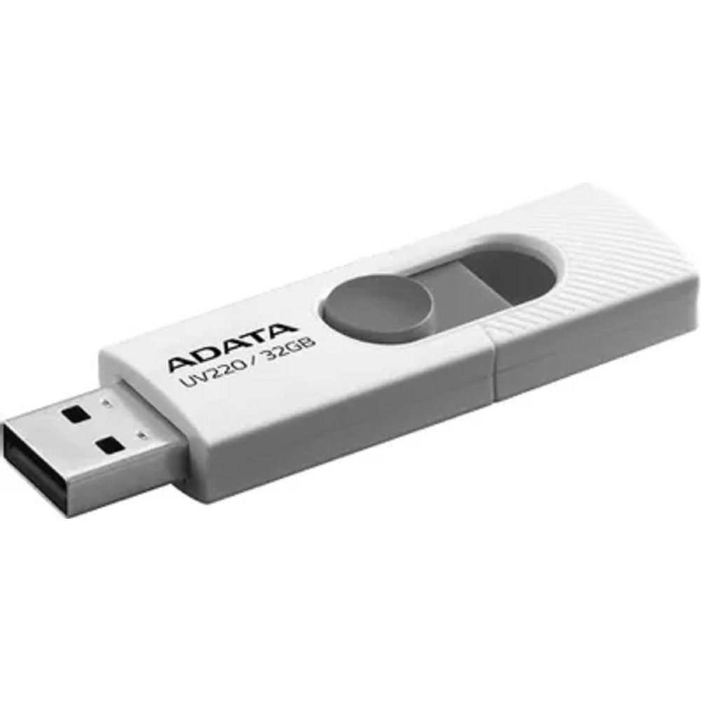 A-DATA Flash Drive 32GB UV220 USB2.0, белый и серый [auv220-32g-rwhgy]