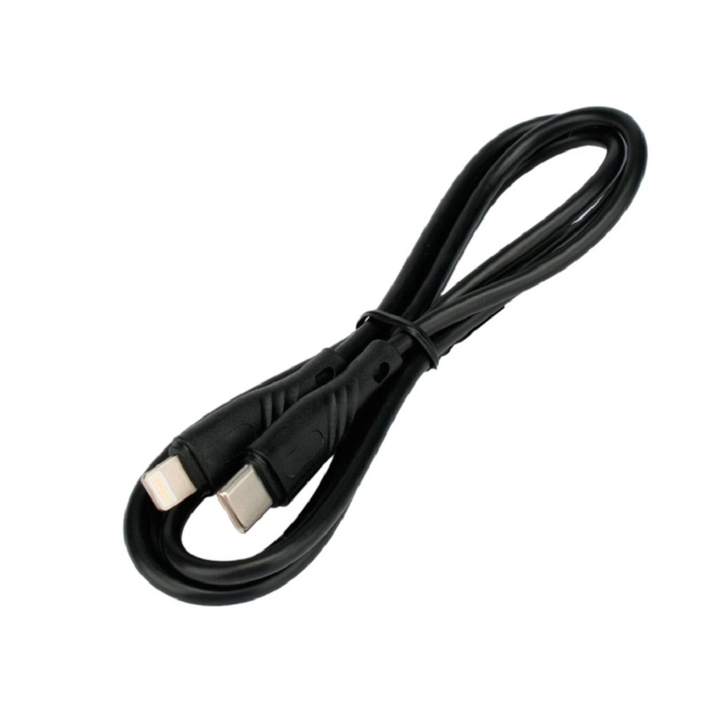 Cablexpert Кабель USB2.0  Lightning/Type-C, 2.1А, 20Вт, PD, медь, Mobile1, 1м, черный, коробка (CCB-USB2-CMAPO1-1MB)	