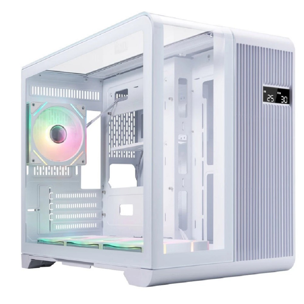 1STPLAYER RT6 ARGB White / mATX / 4x120mm ARGB fans / RT6-WH-3FC7R-W-1FC7-W