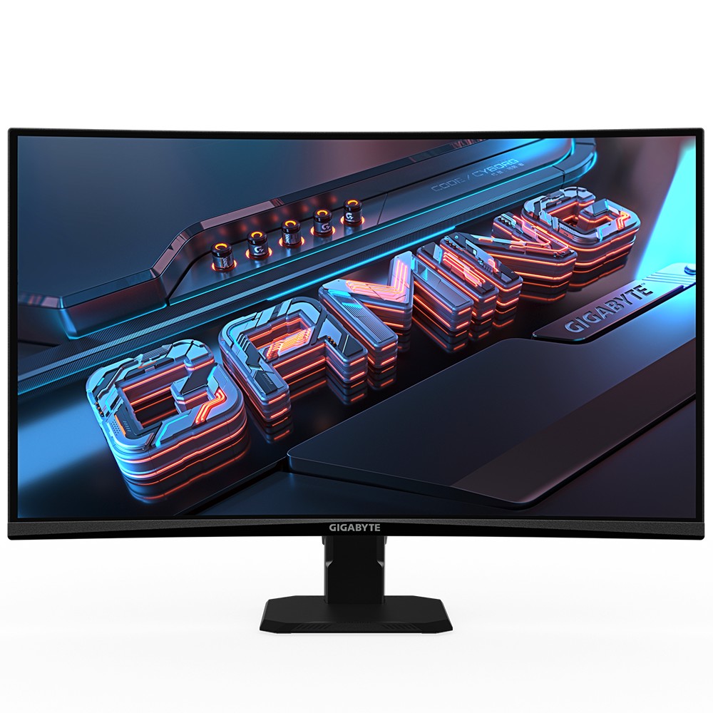 LCD Gigabyte 27" GS27QCA EK Black {VA Curved 2560x1440 180Hz 1ms 250cd 5000:1 16.7M 178/178 2xHDMI 2.0 DisplayPort 1.4 HDR антибликовая}