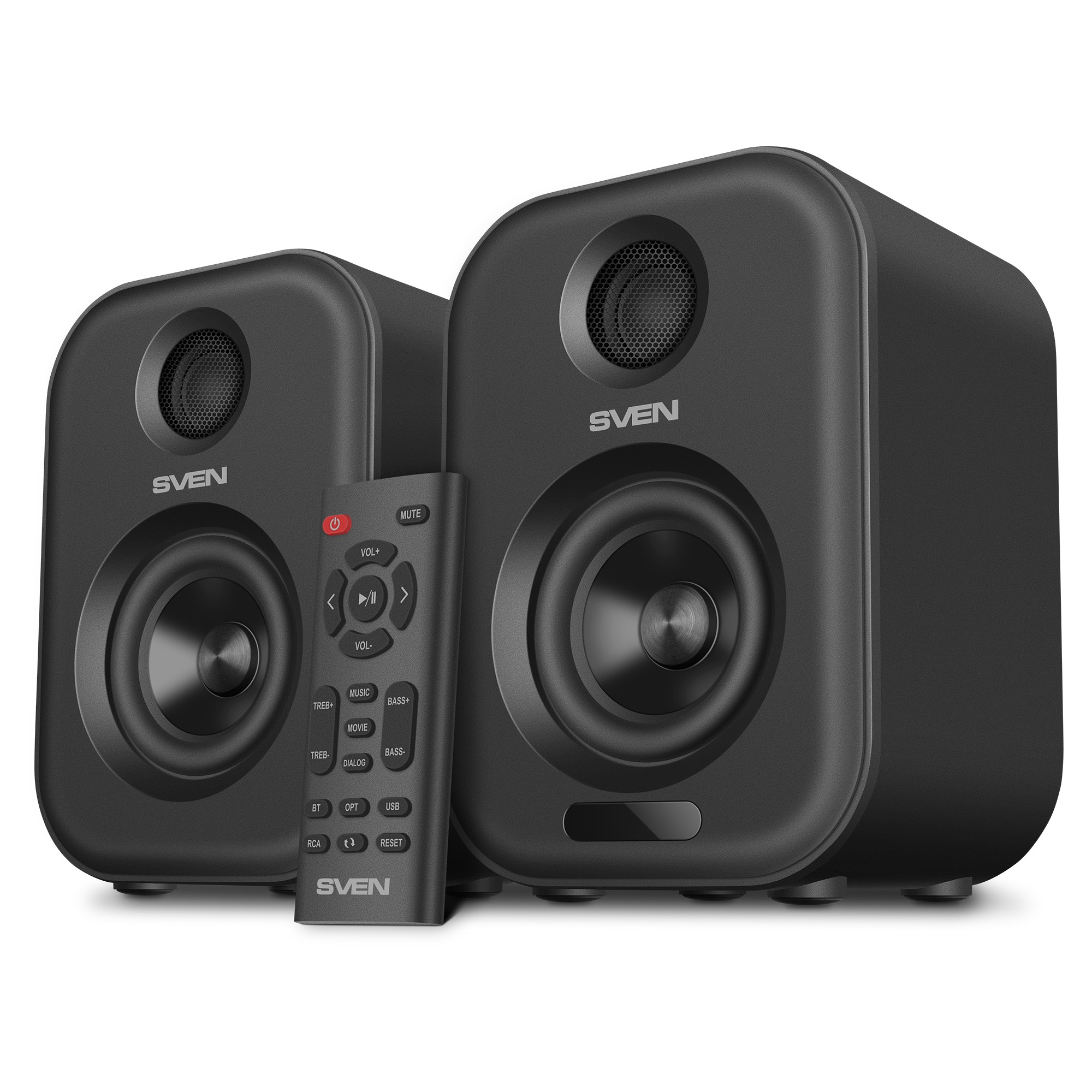 АС MC-5, серый (50 Вт, Bluetooth, RCA, OPT, USB, microSD, пульт)