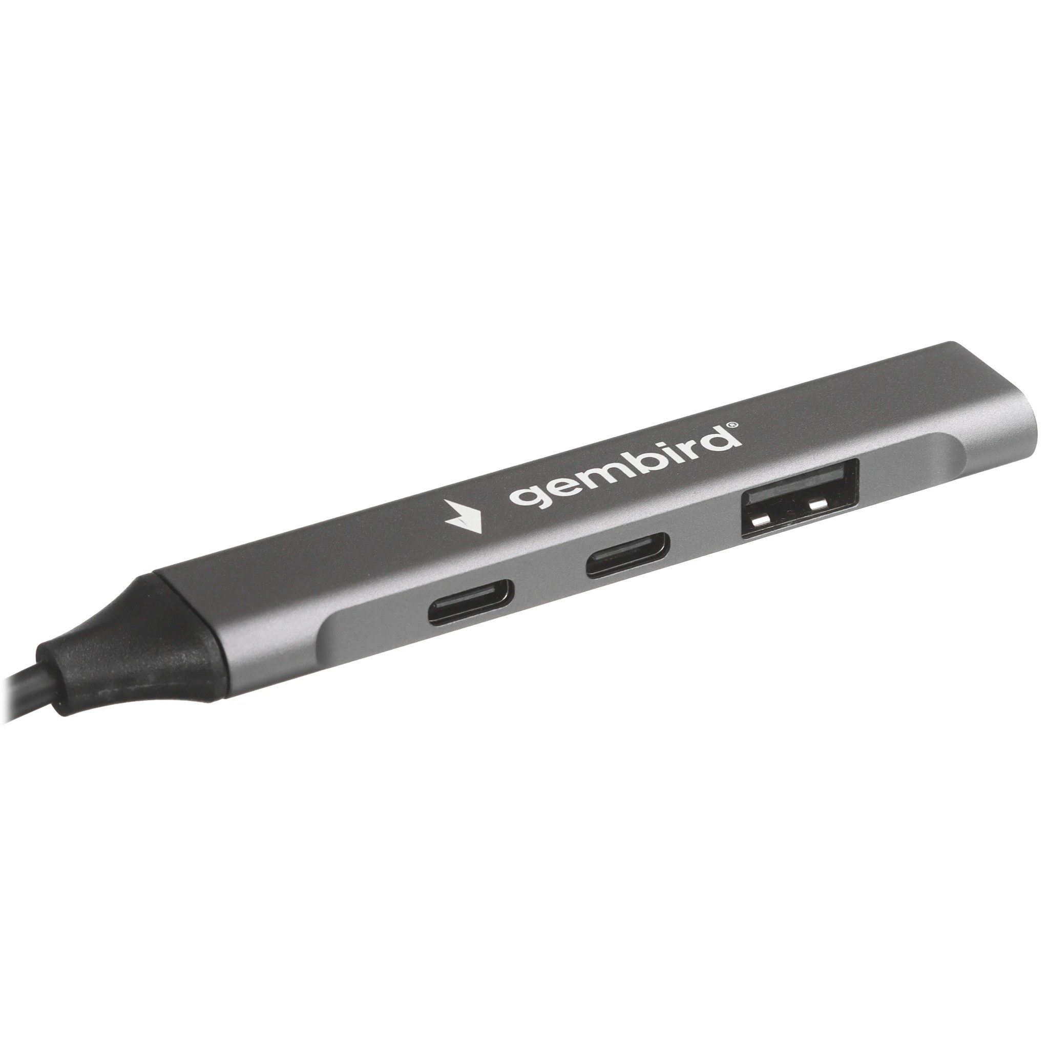 Gembird Разветвитель USB 3.0/2.0 , 4 порта: 2xType-C, 1xUSB 3.0, 1xUSB 2.0, кабель Type-C+USB (UHB-C444)