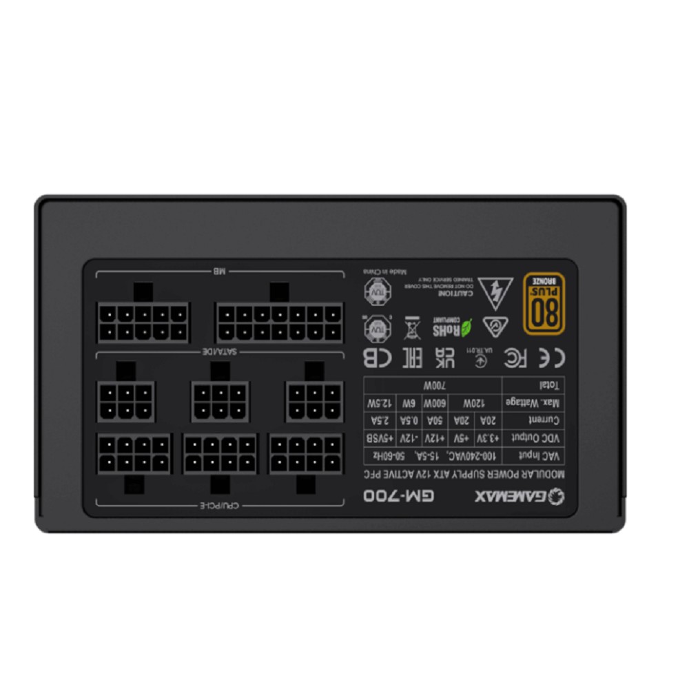 GameMax (GM-700) Блок питания ATX 700W GameMax GM-700