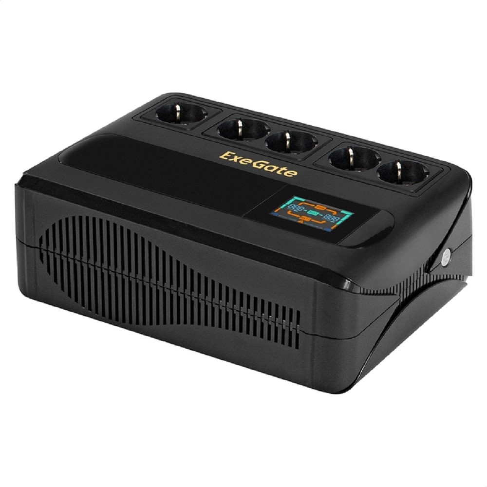 Повреждение упаковки Exegate EX295686RUS ИБП ExeGate NEO Smart BU-1000.LCD.AVR.5SH