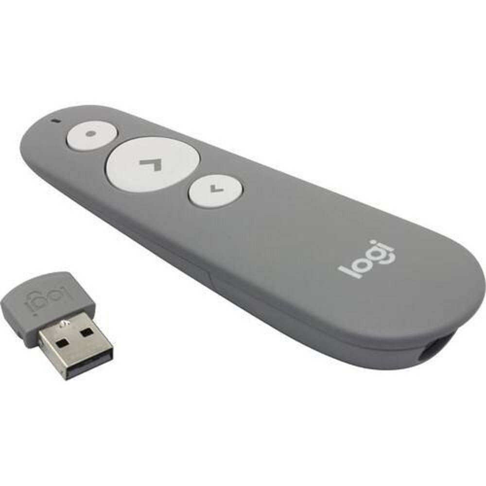 910-006520/910-006528 Logitech Laser Presenter R500s Mid Grey