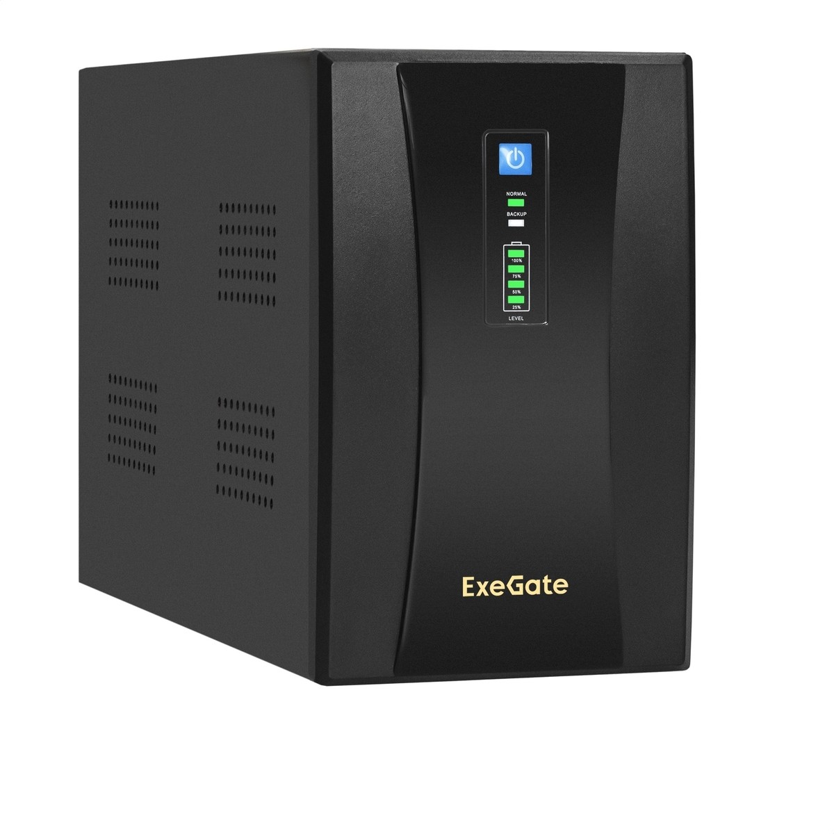 Exegate EX292612RUS ИБП ExeGate SpecialPro UNB-2200.LED.AVR.4C13.RJ.USB <2200VA/1300W, LED, AVR,4*C13, RJ45/11,USB, металлический корпус, Black>