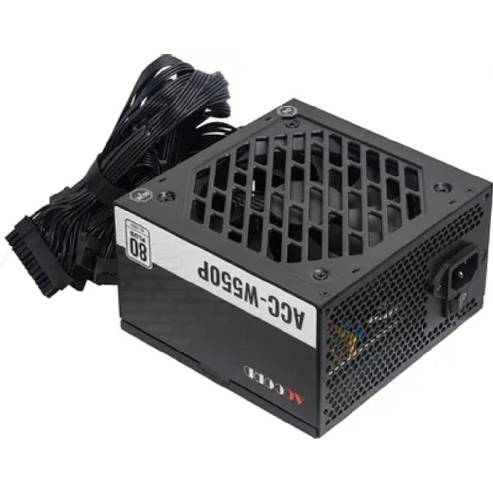 Accord ACC-W550P ATX 550W ACC-W550P 80+ white (20+4pin) 120mm fan 6xSATA RTL