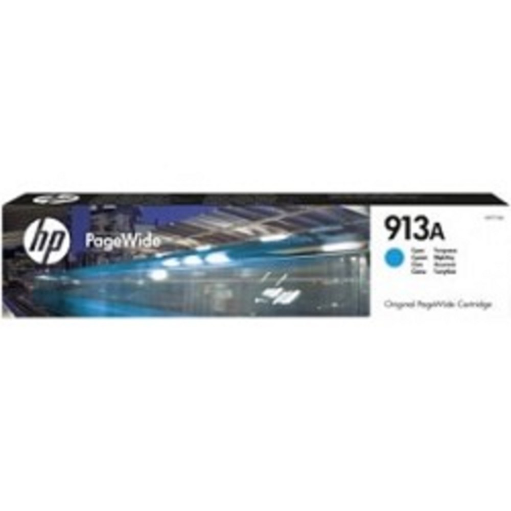 HP F6T77AE Картридж №913A, Cyan {Pagewide 352/377/452/477 &amp; P55250/MFP P57750 (3000стр.)}