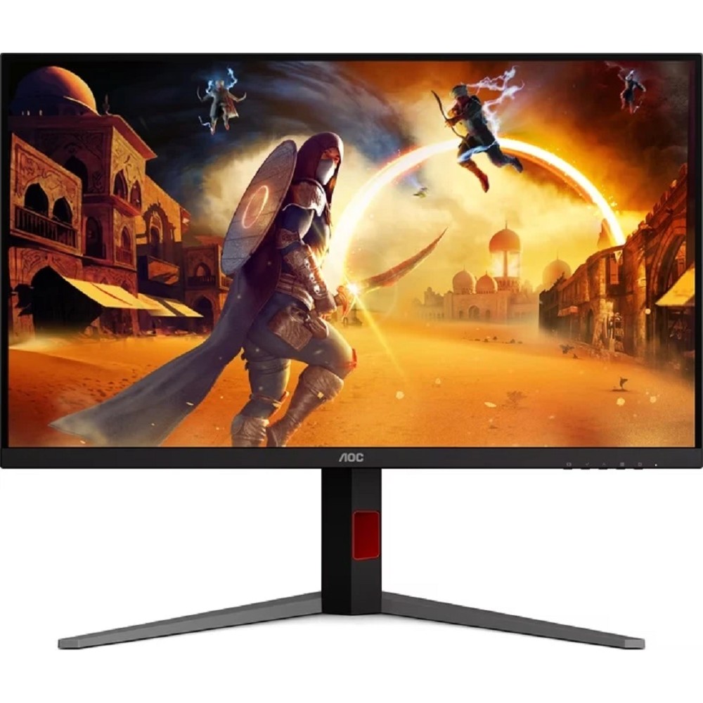 LCD AOC 31.5" U32G4U Black/Red {IPS 3840x2160 160Hz 1ms 16:9 400cd 2xHDMI DisplayPort 4xUSB HAS Internal Vesa}