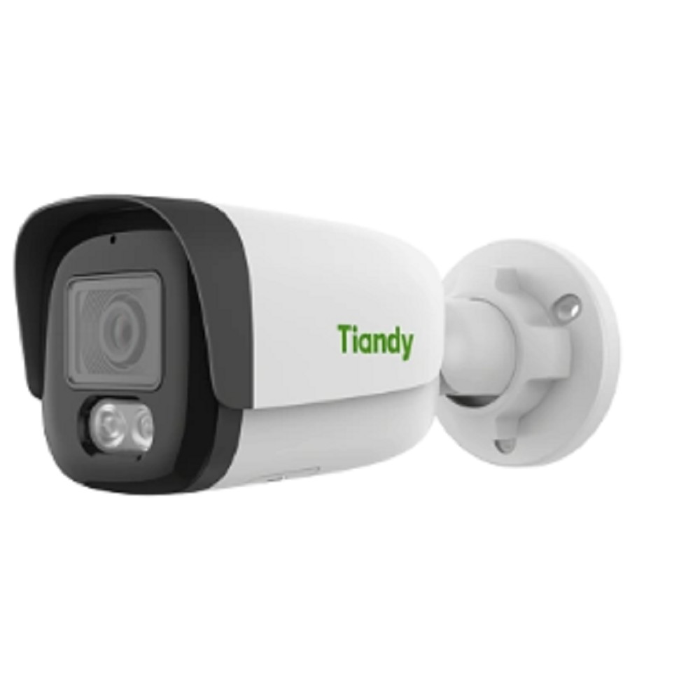 Tiandy TC-C35WS 3LRA-28 1/2.7" CMOS, F1.6, Fixed Iris, 120dB, 50m IR, 0.002Lux, 3072*1728@20fps, 512 GB SD card slot, Built-in Mic, Reset Button, IP67, PoE,full metal housing