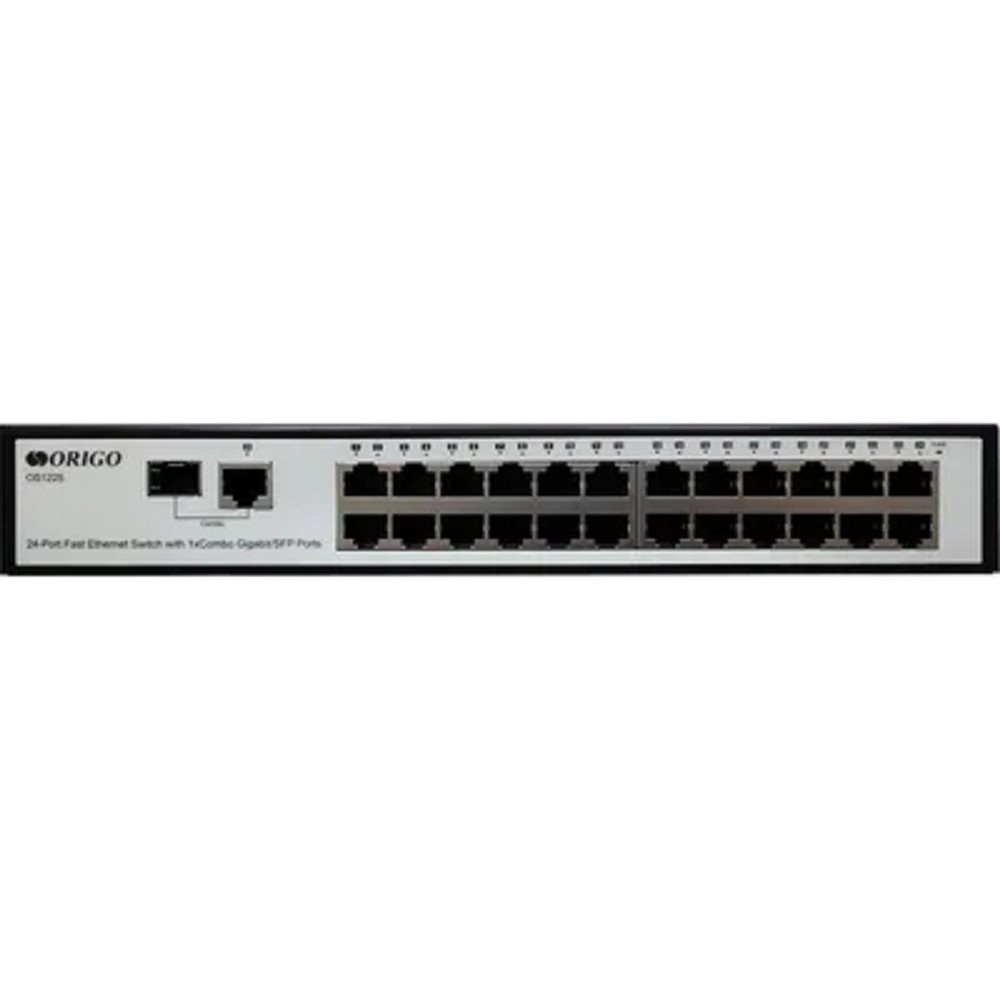 ORIGO OS1225/A1A Неуправляемый коммутатор 24x100Base-TX, 1xCombo 1000Base-T/SFP, корпус металл
