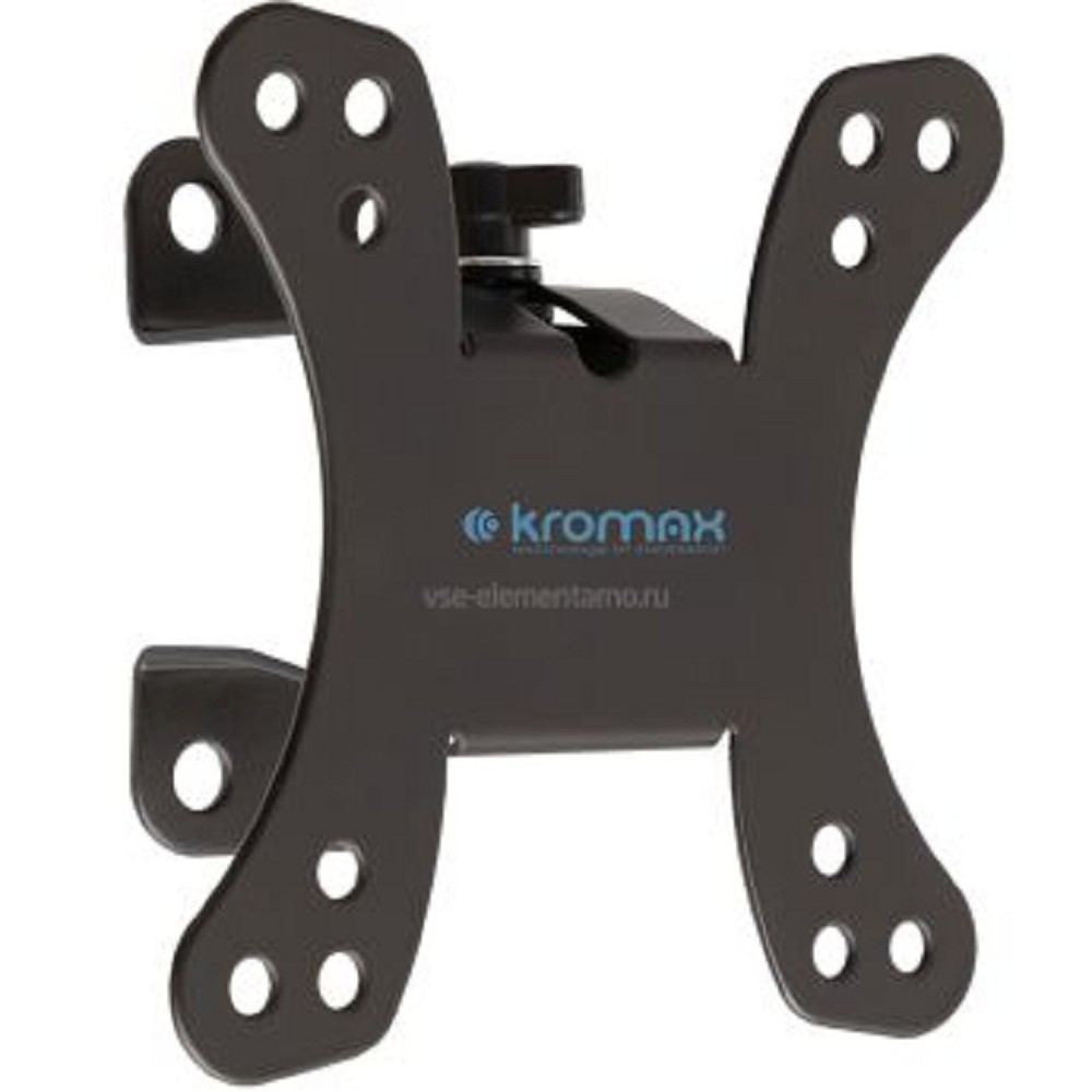 Kromax GALACTIC-10 черный 15"-32" макс.20кг настенный поворот и наклон