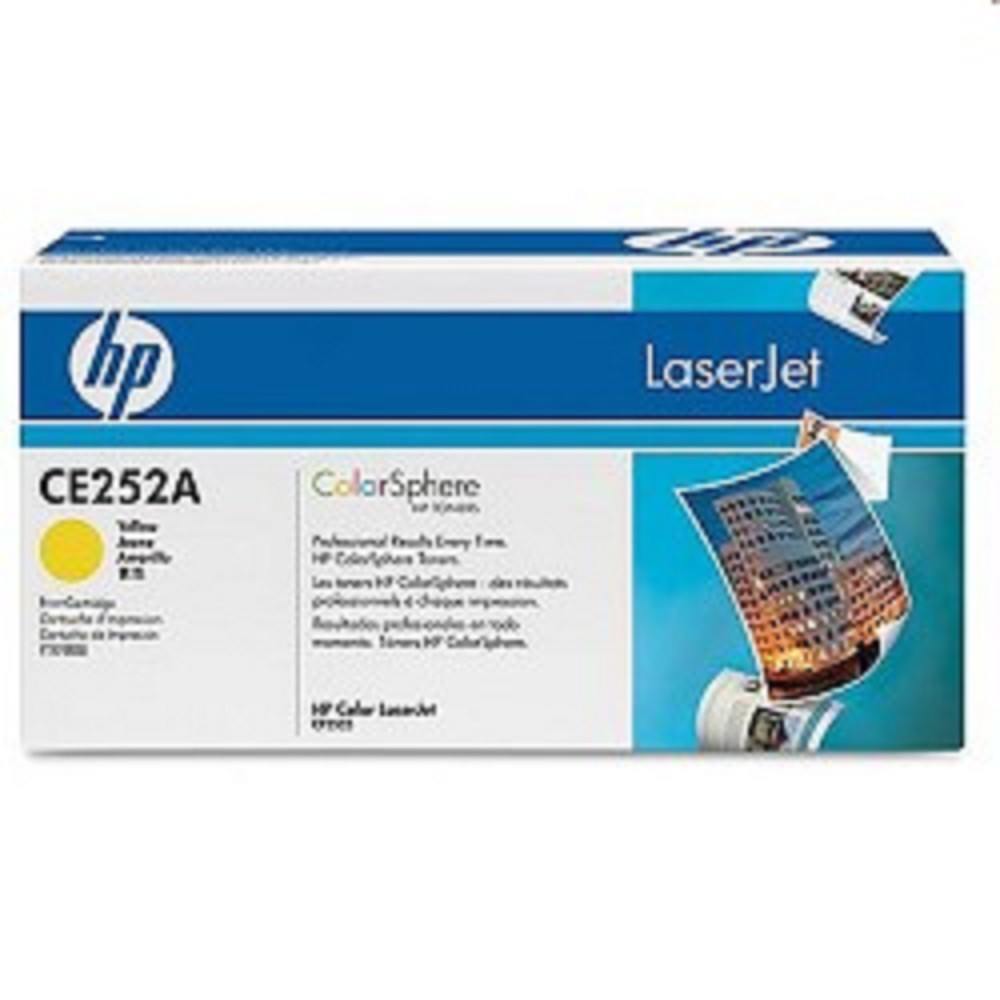 HP CE252A Картридж ,Yellow{CLJ CM3530/CP3525, Yellow, (7000стр.)}