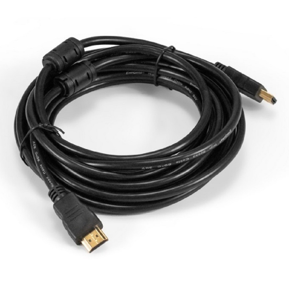 Bion Кабель HDMI v2.1, 19M/19M, 3D, 8K UHD, экран, ферритовые кольца, 2 м, черный [BXP-HDMI21-020]