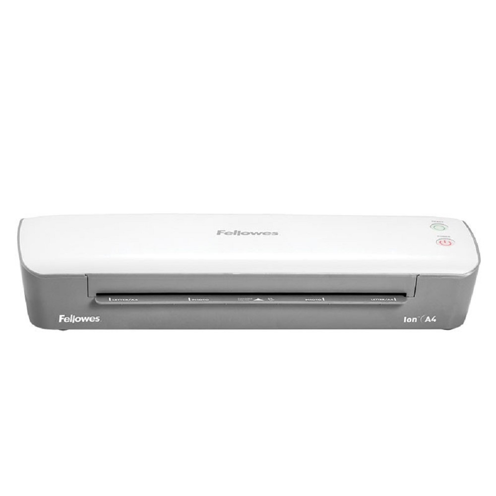 Fellowes Ламинатор Ion A4 FS-4560001 {75-125 мкм, 30 см/мин, AutoShutOff, механизм освобождения, стартовый набор пленок} 