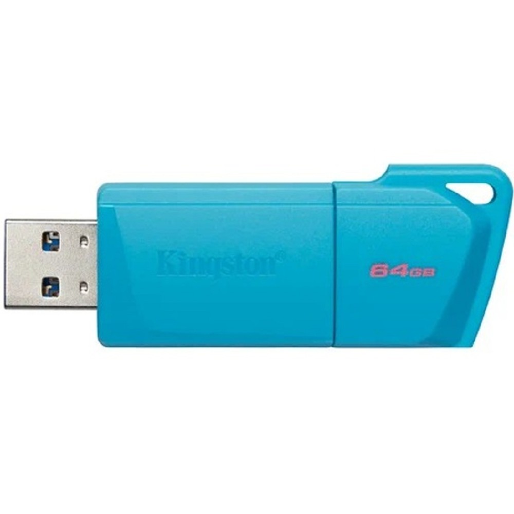 Kingston USB Drive 64GB USB 3.2 DT Exodia M DTXM - NEON (AQUA BLUE) 