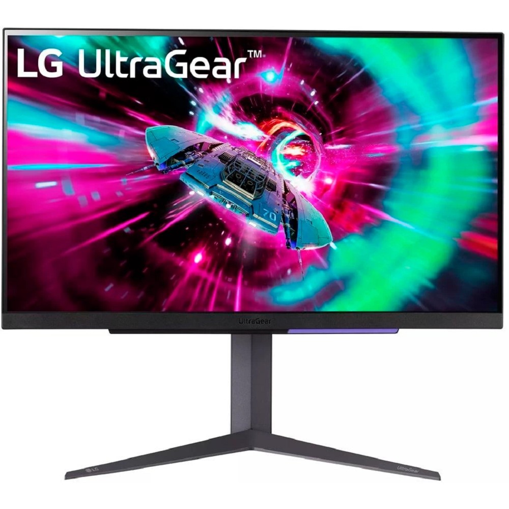 LCD LG 27" 27GR93U-B UltraGear черный {IPS 3840x2160 144Hz 1ms 400cd 2xHDMI DisplayPort HDR10 DisplayHDR400 USB} [27gr93u-b.aruz]